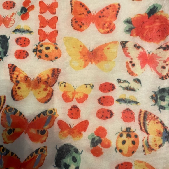 Urban Outfitters Dress. Butterflies and lady bugs print, size Medium. 90s - Picture 4 of 6